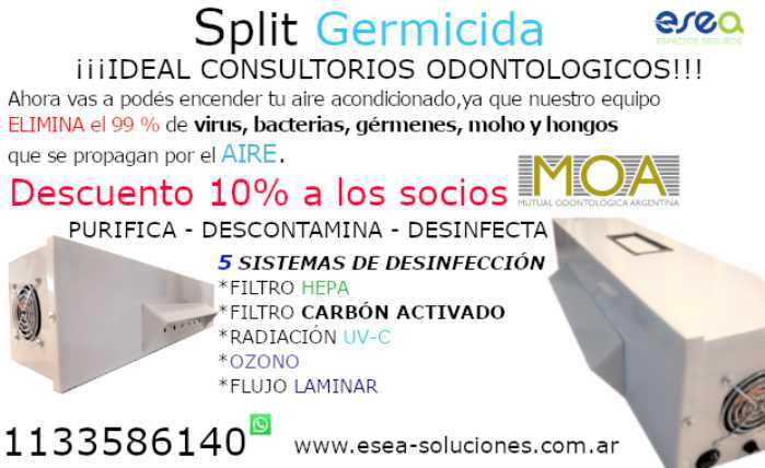 EQUIPO DE PURIFICACION Y DESINFECCION DEL AIRE ESEA